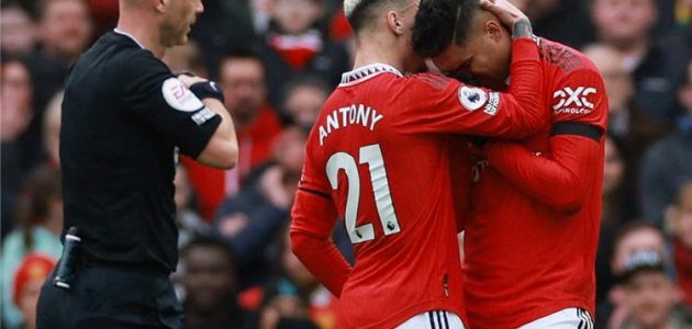 فيديو | في مباراة طرد كاسيميرو.. مانشستر يونايتد يكتفي بتعادل مخيب مع ساوثهامبتون